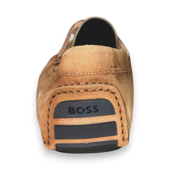 BOSS Driver Mocc Men's Loafers Beige Genuine Leather US 9 | EU 42 MSRP $299 - Picture 3 of 5